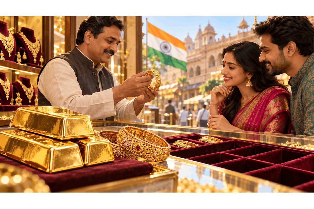India Gold Flips To Premiums Up To $7 As Festive Demand Returns