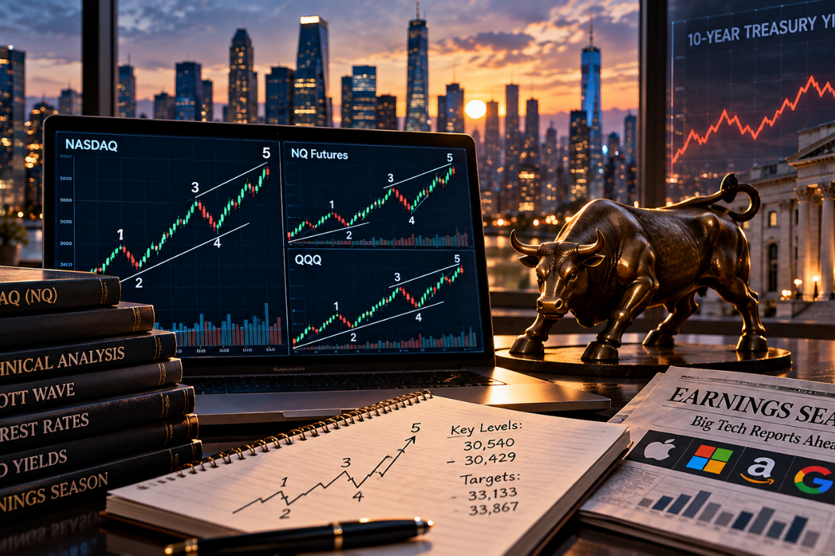 Nasdaq 100 Elliott Wave Weekly Update - Sunday, Oct 4