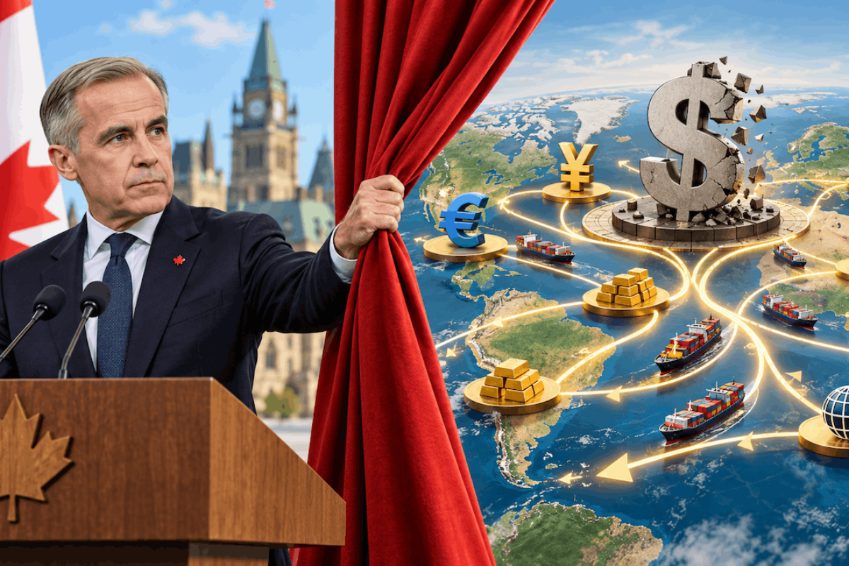 Canadian Prime Minister Reveals Motives Behind De-Dollarization