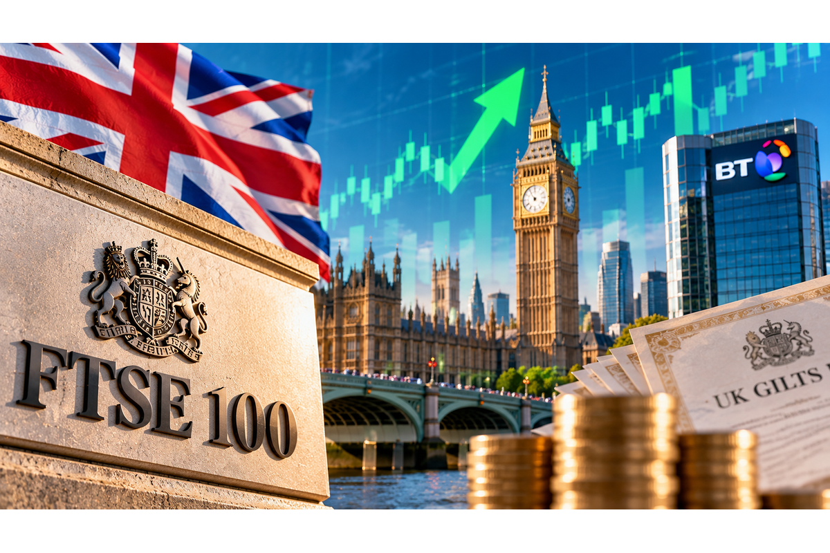FTSE Rallies GDP Growth Defies Forecasts