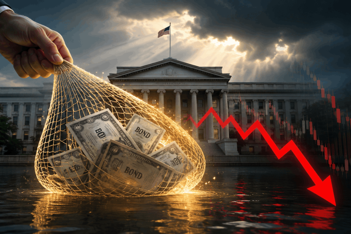 U.S. Treasury Intervenes In Bond Market To Drive Yields Lower