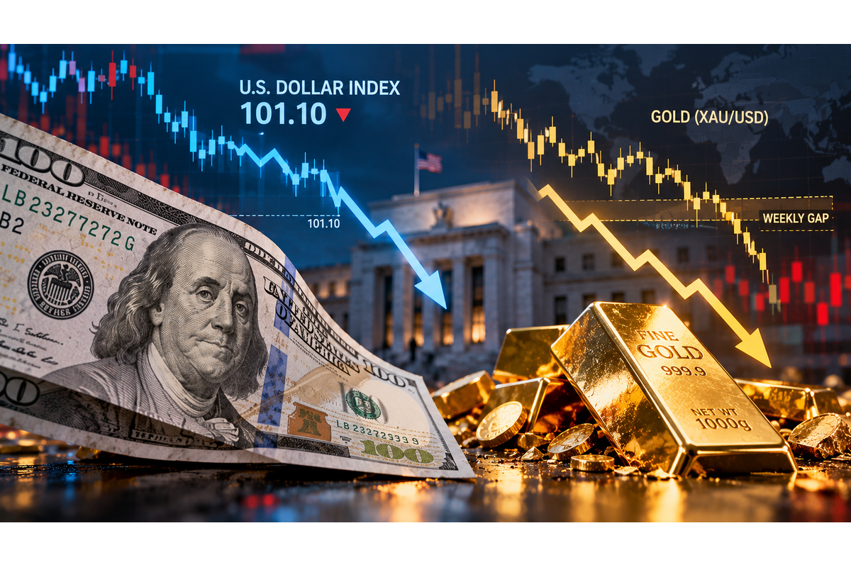 Gold And The Dollar Are Falling Together: What The Charts Say