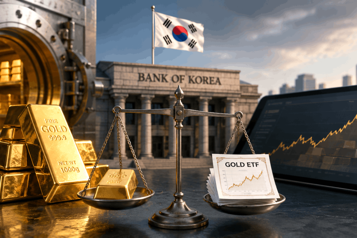 South Korea Goes For Gold, Gets Paper