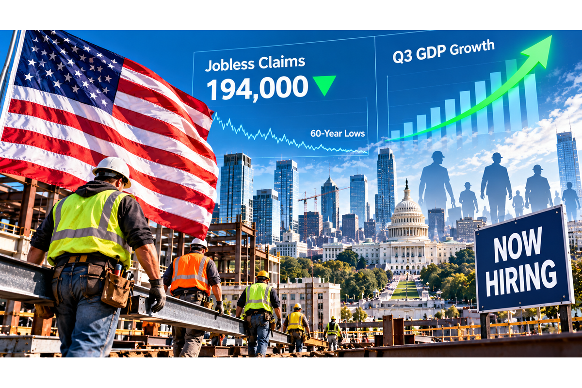 Jobless Claims Continue Near 60 Year Lows