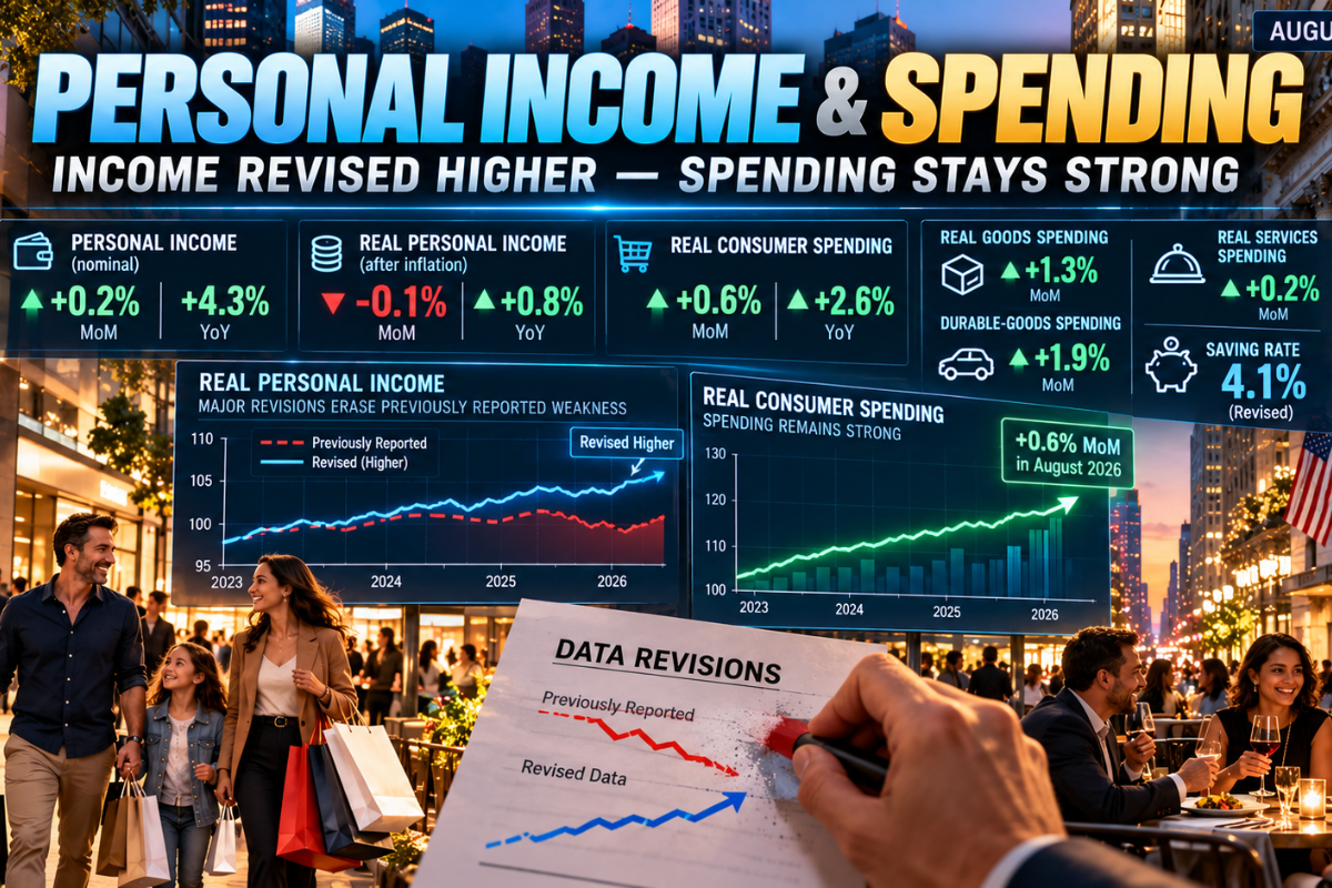 August Personal Income And Spending
