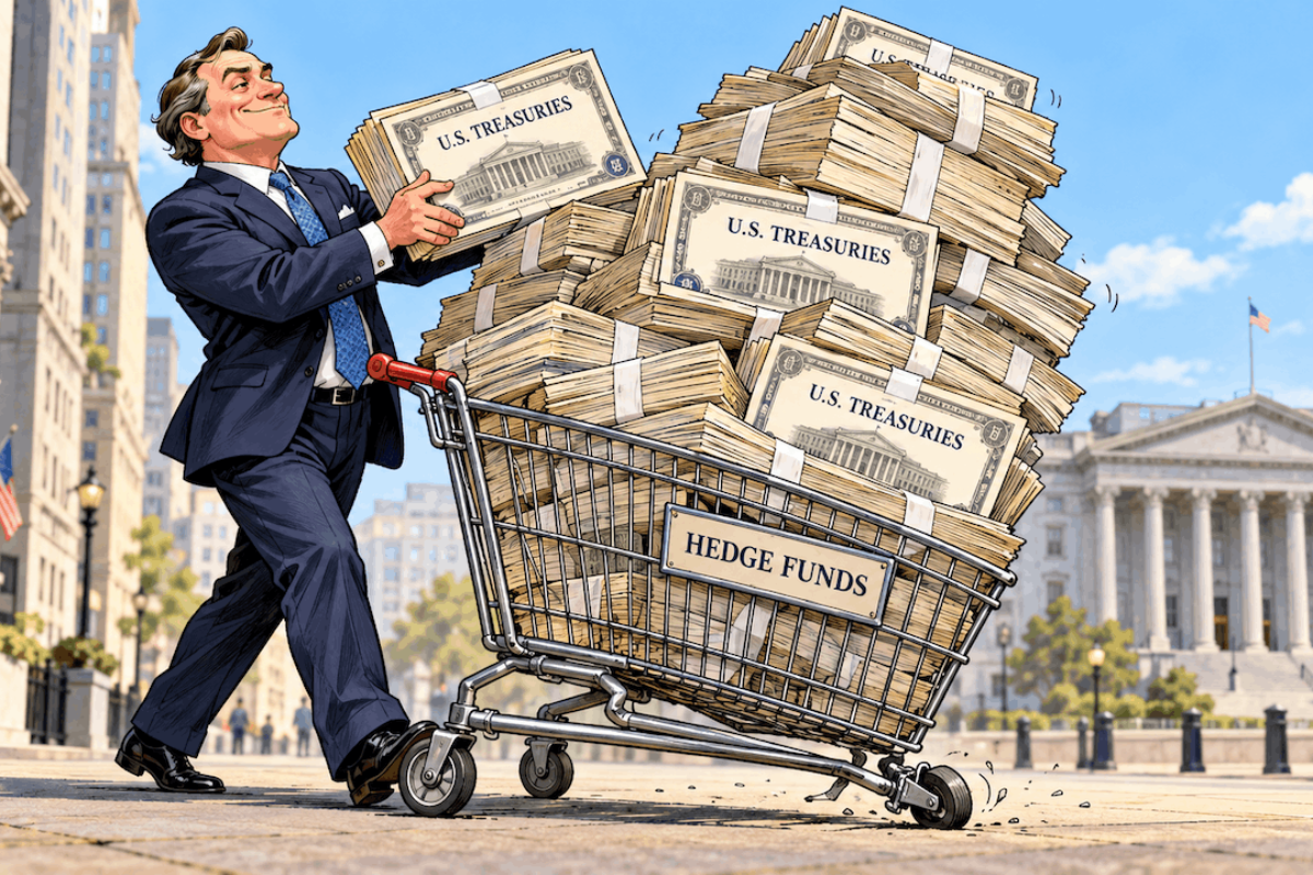Hedge Funds Are Still Buying Treasuries, And That Could Become A Problem
