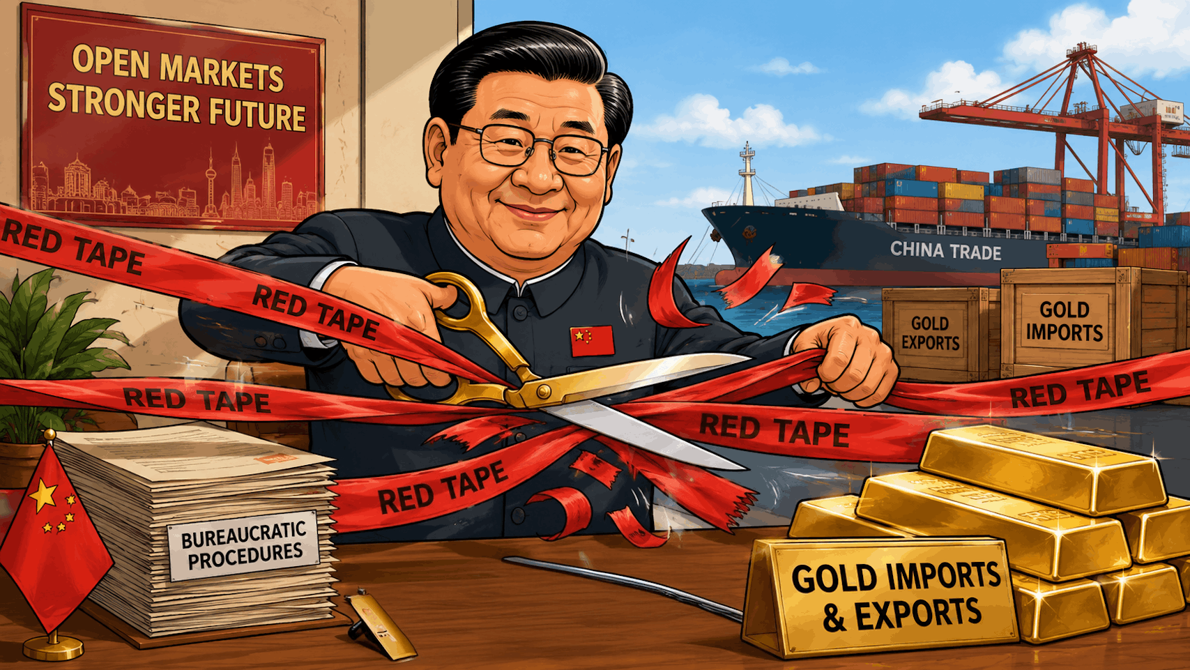 Chinese Officials Float Plan To Streamline Gold Import/Export Rules