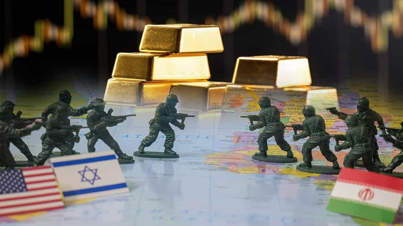Gold & Silver Pop Higher On Middle East News