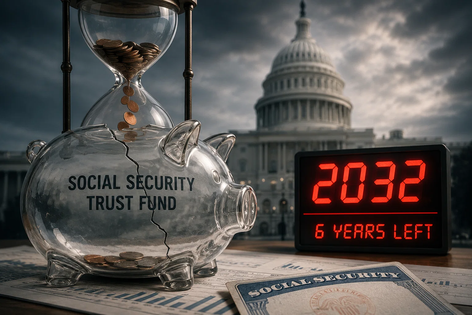 Social Security Is Officially Six Years Away From Running Out Of Money