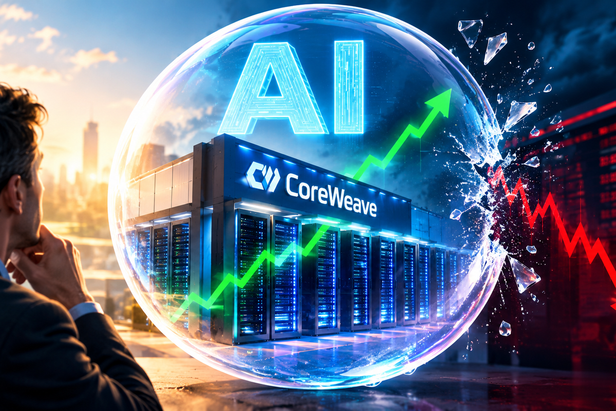 CoreWeave Bonds Sink Below 80 Cents: Did It Pop The AI Bubble?
