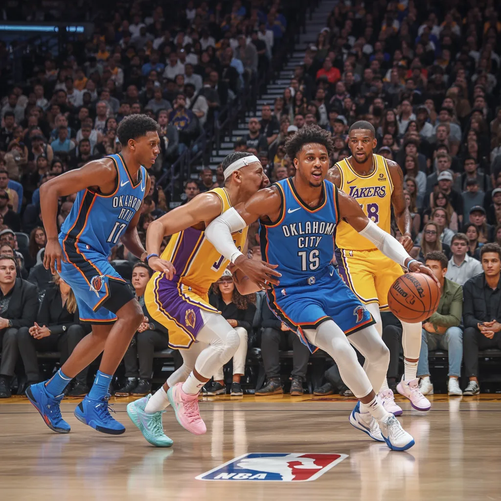 Oklahoma City Thunder vs Los Angeles Lakers.webp