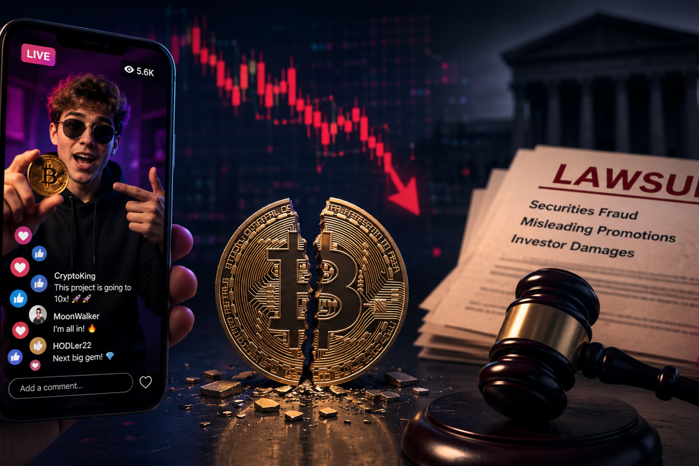 Crypto Influencers, Investor Losses, And The Growing Legal Fallout