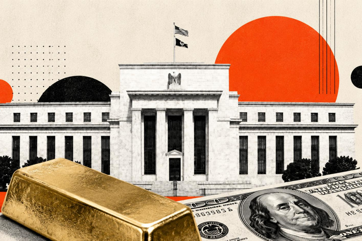 Gold Price Falls As US Yields Surge, Pressuring Bullion