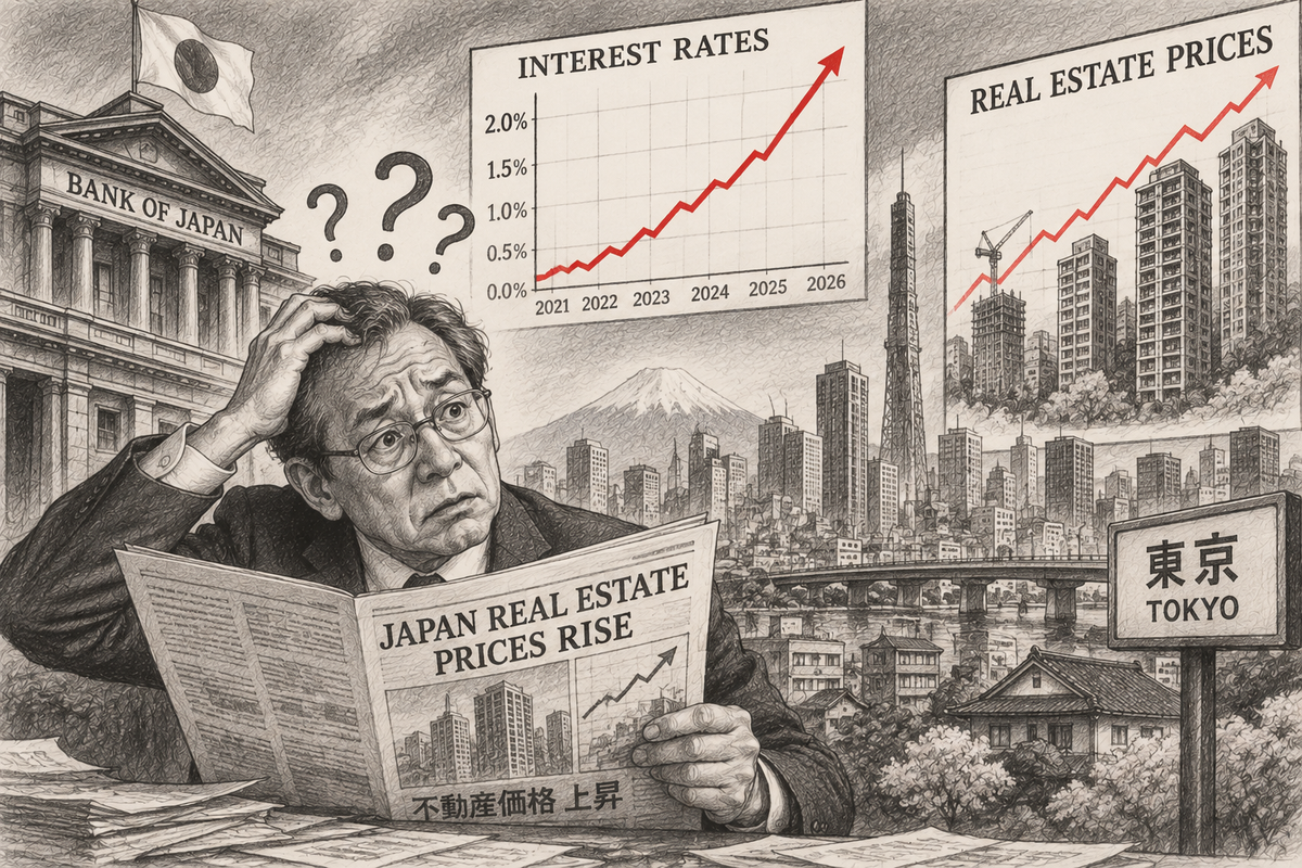 Japan Rates Rise To 31-Year High