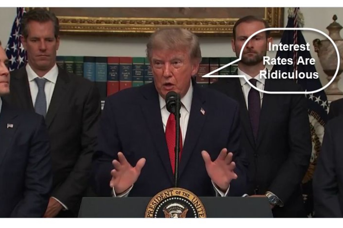 An Economically Illiterate Trump Attempts To Explain Interest Rates
