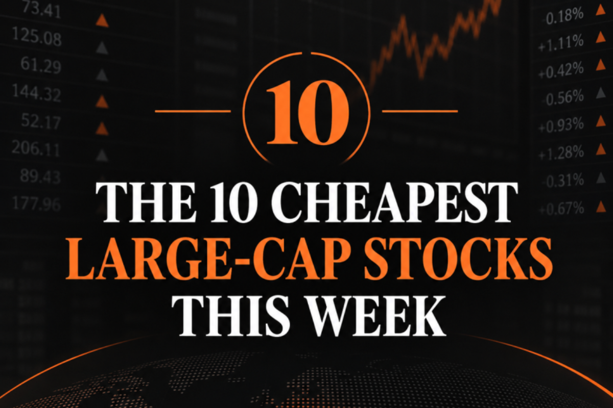 The 10 Cheapest Large-Cap Stocks This Week