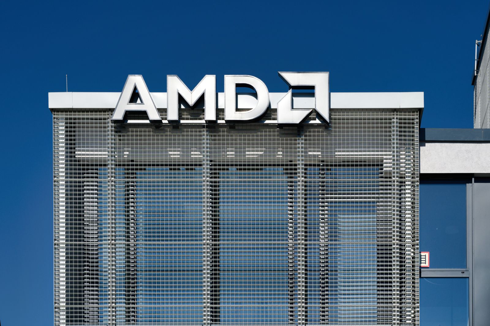 A close-up of an AMD office by gehapromo via Adobe Stock