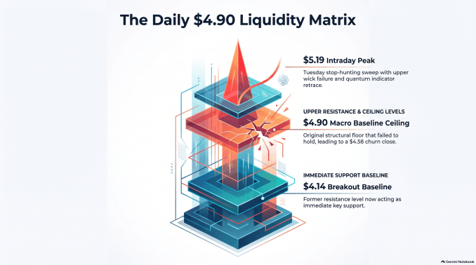 Daily volume and liquidity matrix