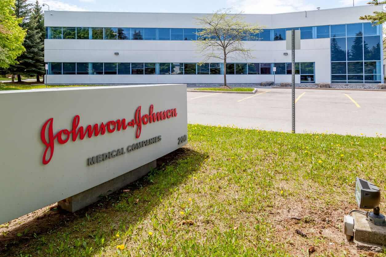 Johnson & Johnson location sign-by JHVEPhoto via iStock
