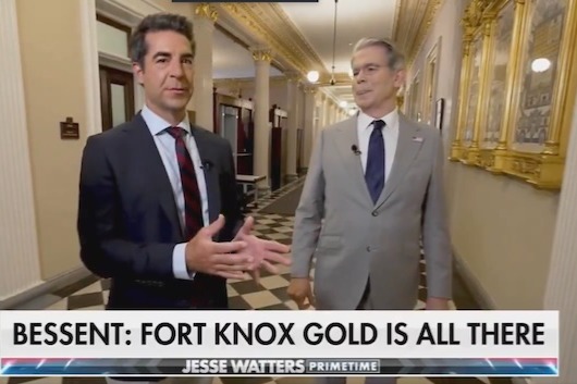 The Treasury Secretary Is Talking About Gold. Pay Attention.