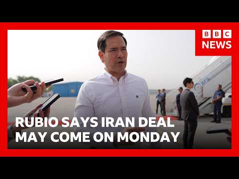 Oil prices slide on hopes of US-Iran peace deal | BBC News