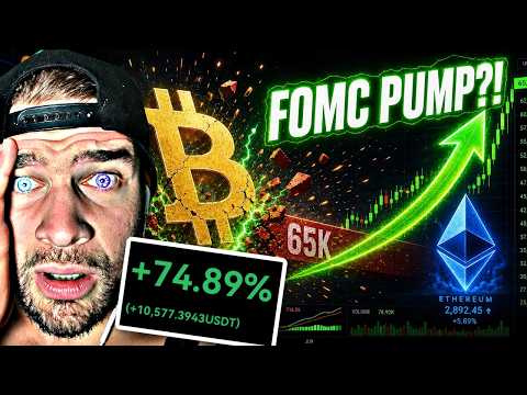 LIVE: Bitcoin BREAKOUT Above $65K?! 🚨 FOMC Week, Ethereum Leads & HUGE Crypto Moves Ahead!