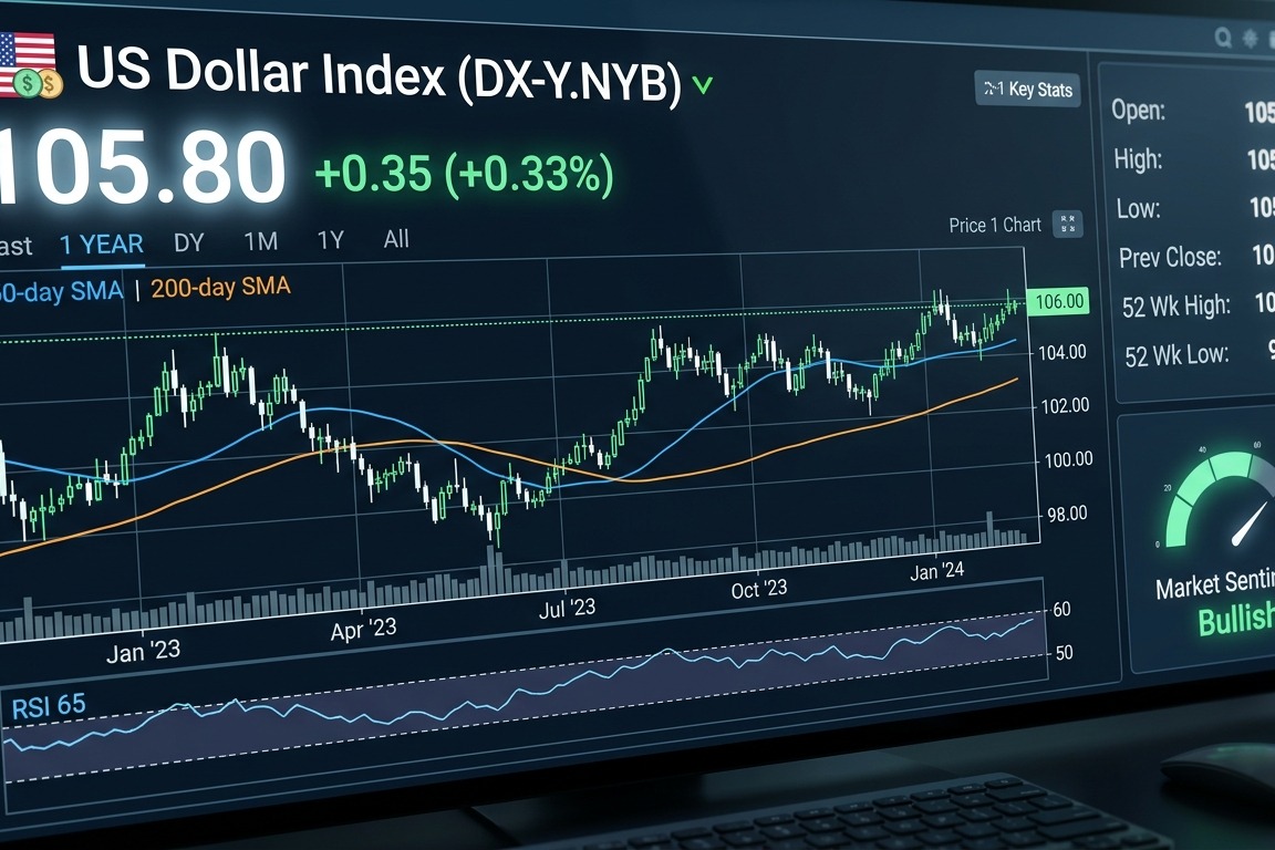 US Dollar Index (DX-Y.NYB) Advances: Opportunities and Risks for Investors