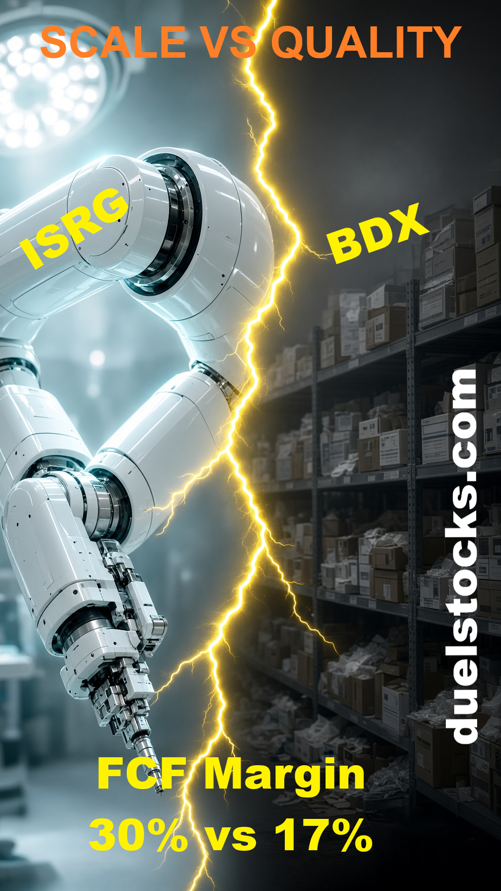Surgical Robotics vs. Diversified MedTech: Why Quality Beats Scale in the ISRG–BDX Matchup