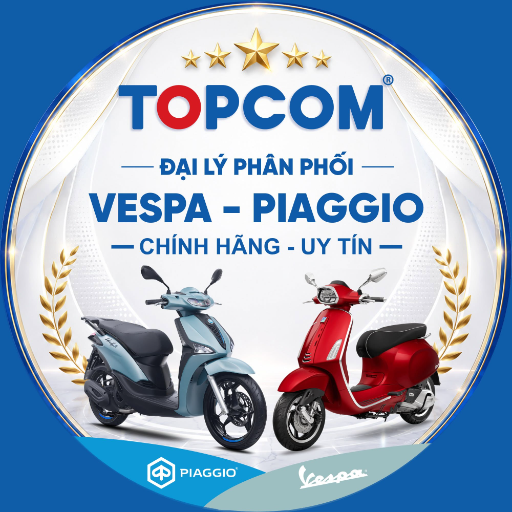 Vespa TOPCOM – Đại Lý Piaggio Vespa Chính Hãng lớn nhất Đông Nam Á