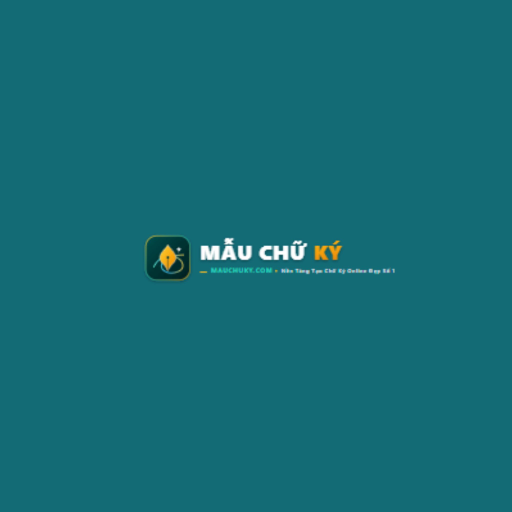 Mẫu Chữ Ký