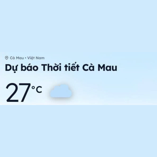Thoi Tiet Ca Mau